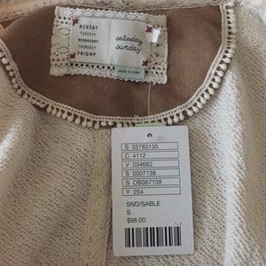 Anthropologie Saturday Sunday Cardigan NWT